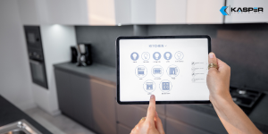 smart home technology on an ipad